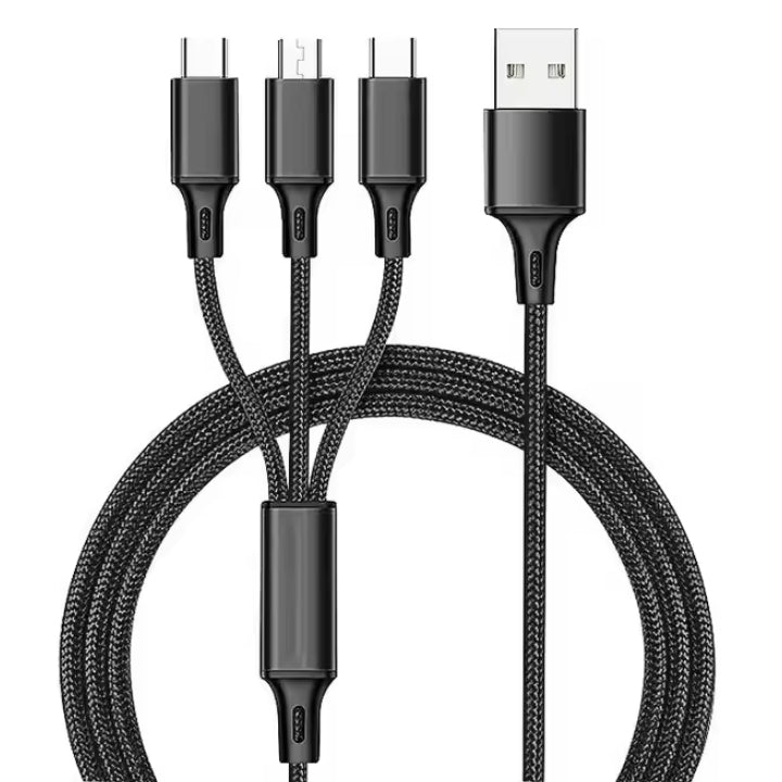 TriFlex  3-in-1 Charging Cable